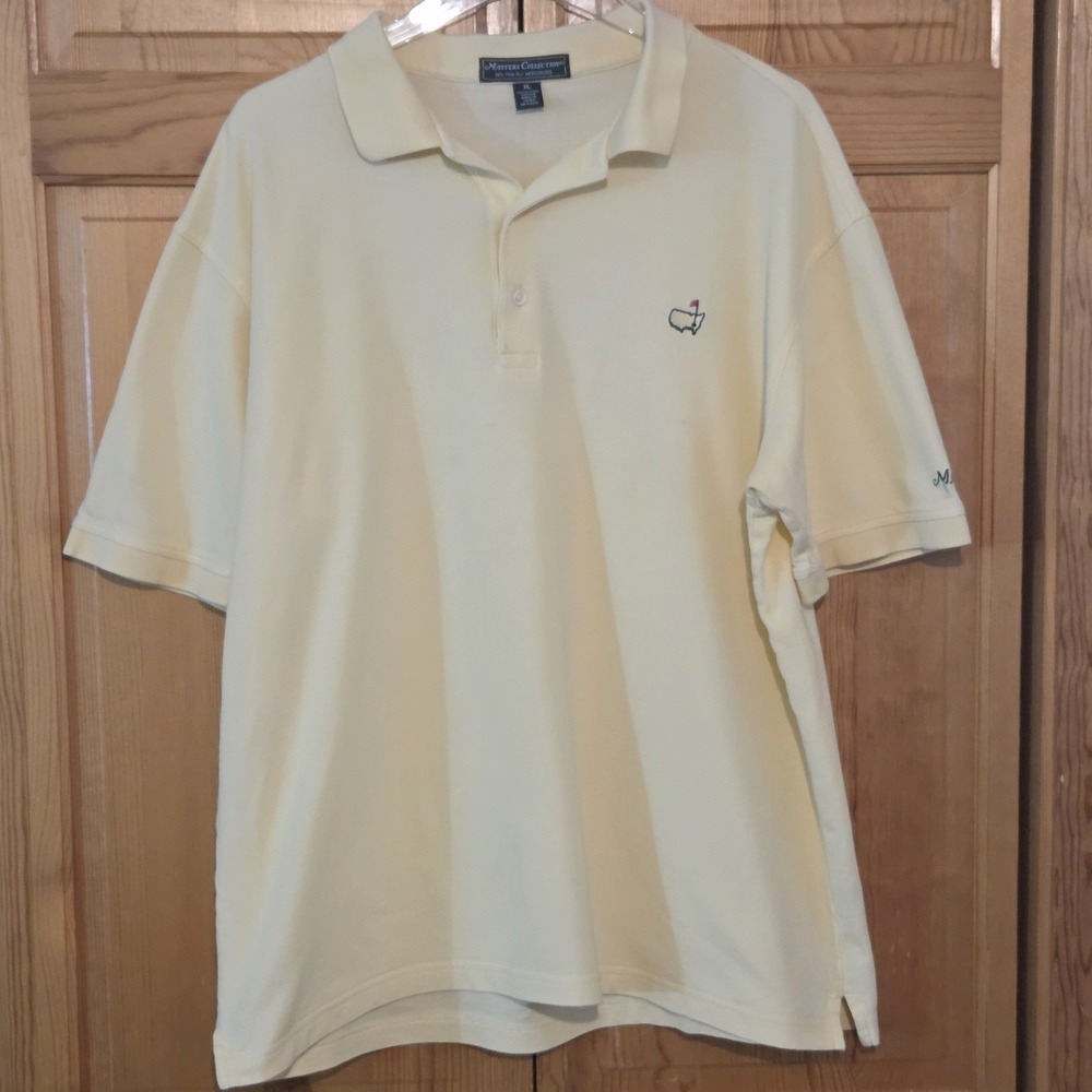 Masters Augusta Golf Polo‎ Mens L  Amen Corner Nationals Pima Cotton